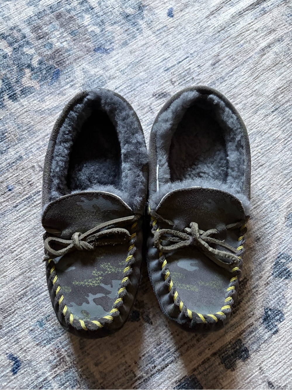 L.L. Bean Kids' Wicked Good Slippers, Camo
